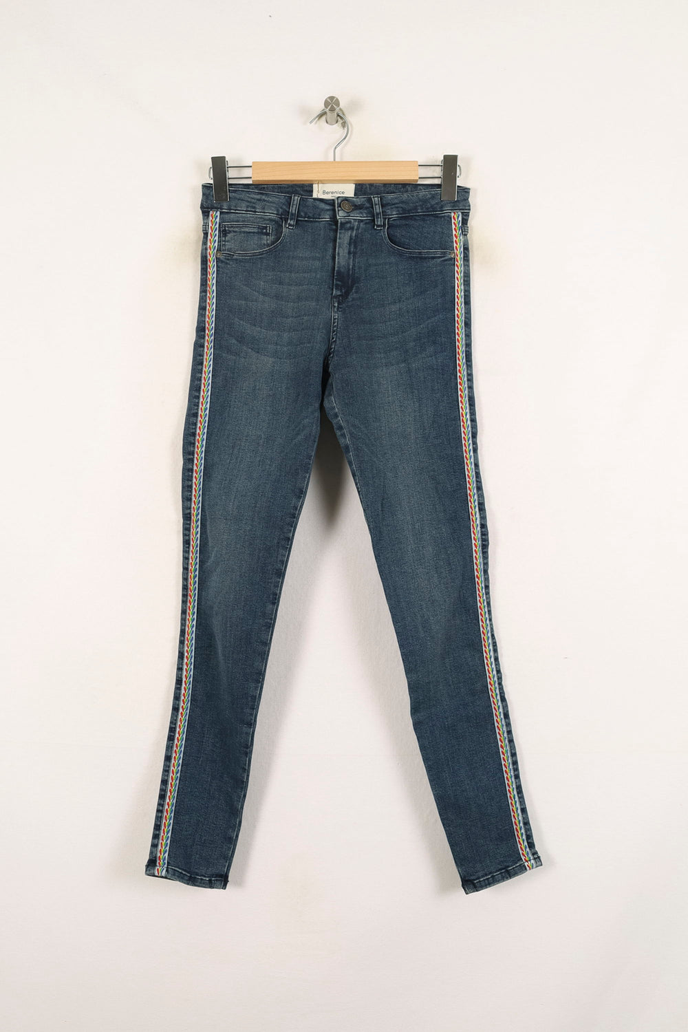Jean Slim Bleu - Taille M/38 de la marque Bérénice | PARAD72929 - Vendu par Paradigme - Image 2