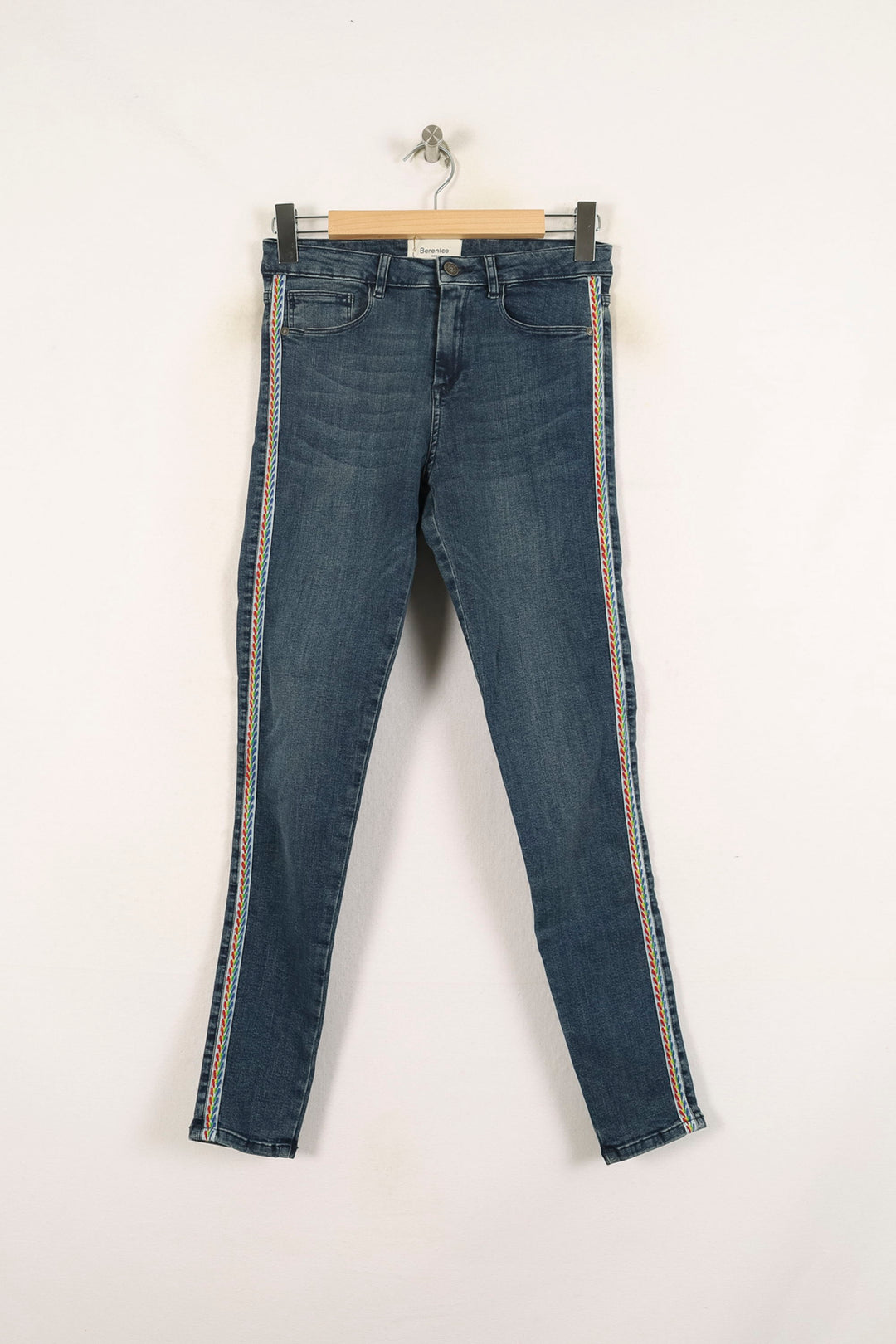 Jean Slim Bleu - Taille M/38 de la marque Bérénice | PARAD72929 - Vendu par Paradigme - Image 2