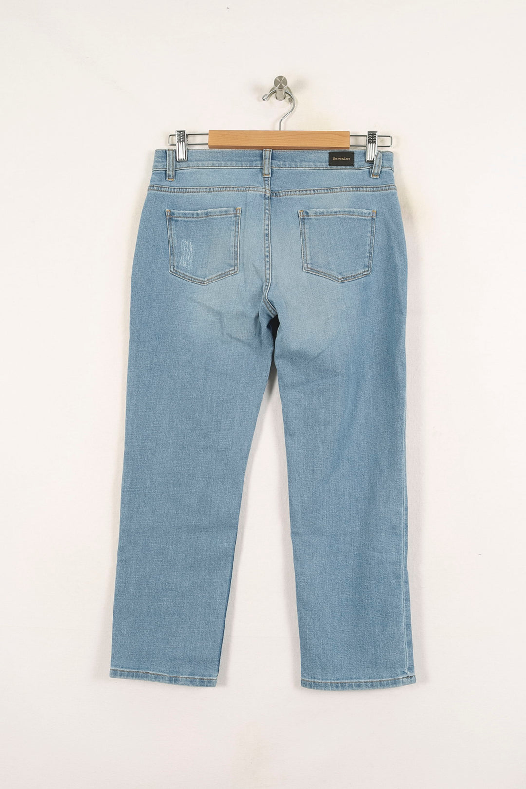 Jean Délavé Bleu - Taille M/38 de la marque Bérénice | PARAD72930 - Vendu par Paradigme - Image 4