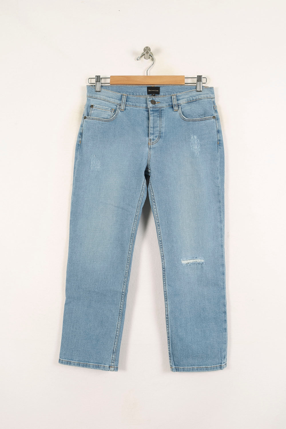 Jean Délavé Bleu - Taille M/38 de la marque Bérénice | PARAD72930 - Vendu par Paradigme - Image 2