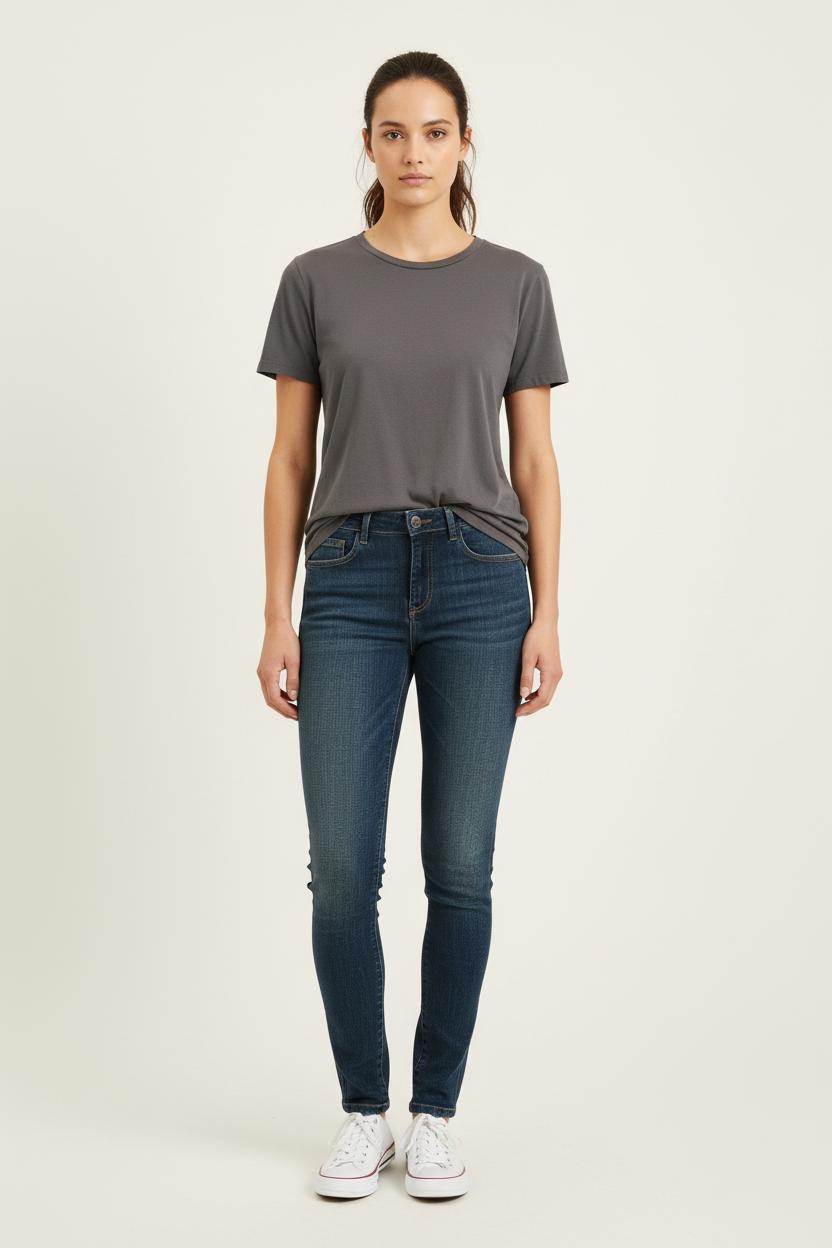 Jean Skinny Bleu - Taille S/36 de la marque Bérénice | PARAD72931 - Vendu par Paradigme - Image 1