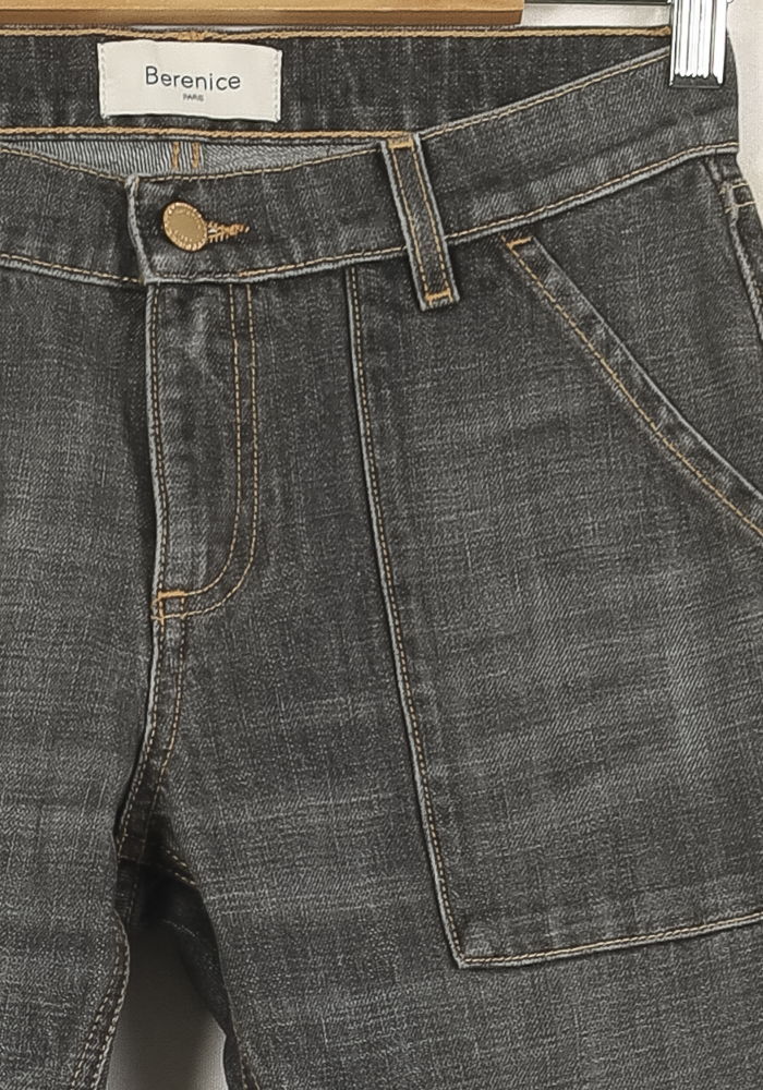 Jean Gris - Taille S/36 de la marque Bérénice | PARAD72932 - Vendu par Paradigme - Image 3