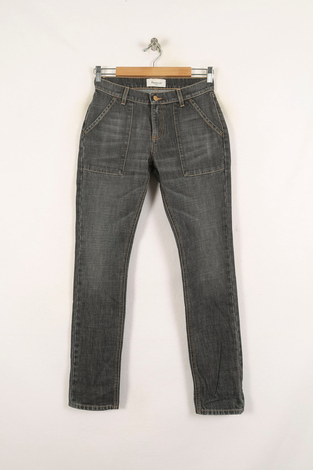 Jean Gris - Taille S/36 de la marque Bérénice | PARAD72932 - Vendu par Paradigme - Image 2