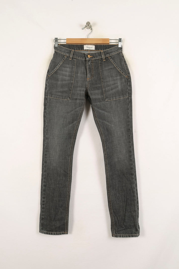 Jean Gris - Taille S/36 de la marque Bérénice | PARAD72932 - Vendu par Paradigme - Image 2