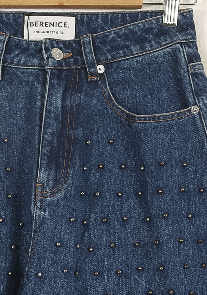 Jean Large Bleu - Taille S/36 de la marque Bérénice | PARAD72934 - Vendu par Paradigme - Image 3