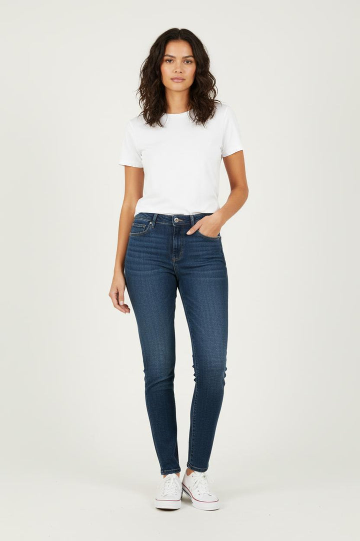 Jean Slim Bleu - Taille S/36 de la marque Bérénice | PARAD72936 - Vendu par Paradigme - Image 1