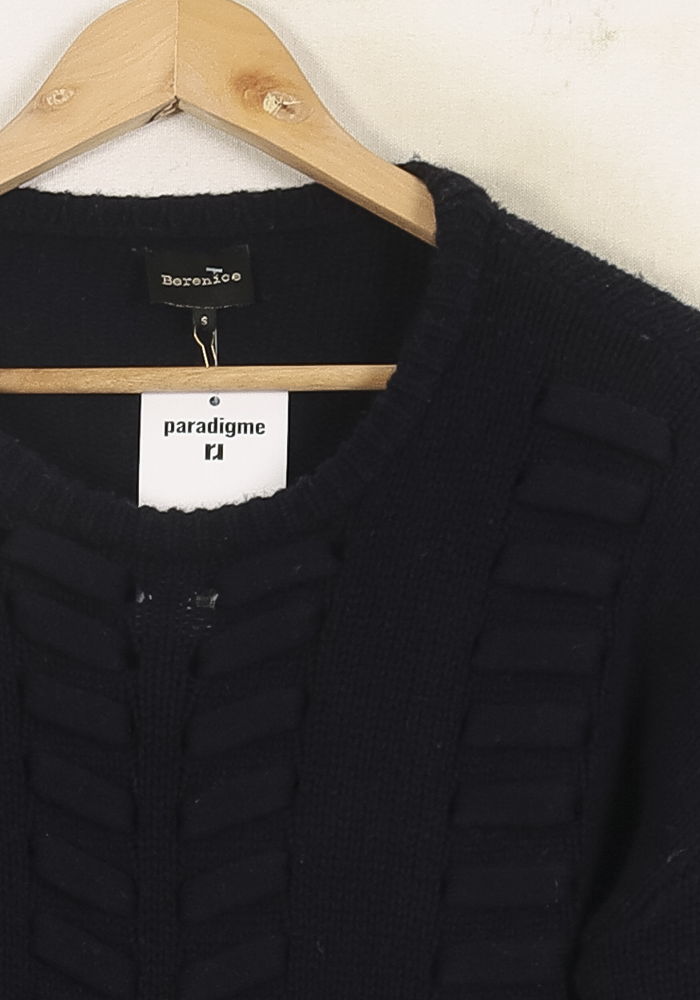 Pull Bleu - Taille S/36 de la marque Bérénice | PARAD72939 - Vendu par Paradigme - Image 3