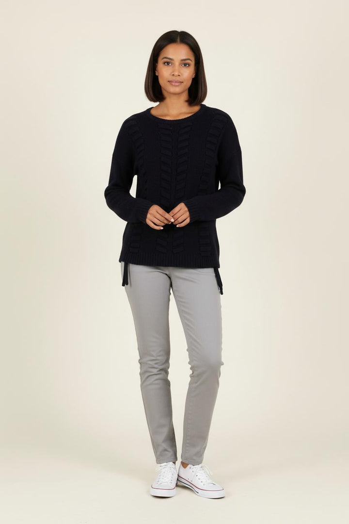 Pull Bleu - Taille S/36 de la marque Bérénice | PARAD72939 - Vendu par Paradigme - Image 1