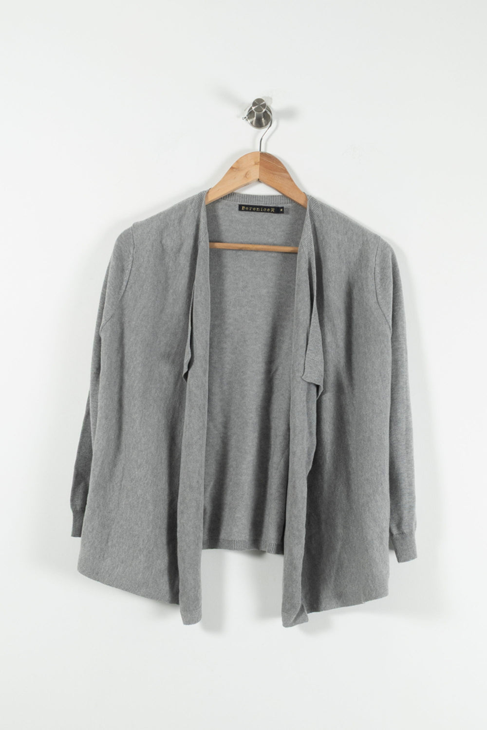 Cardigan Gris - Taille S/36 de la marque Bérénice | PARAD72940 - Vendu par Paradigme - Image 2