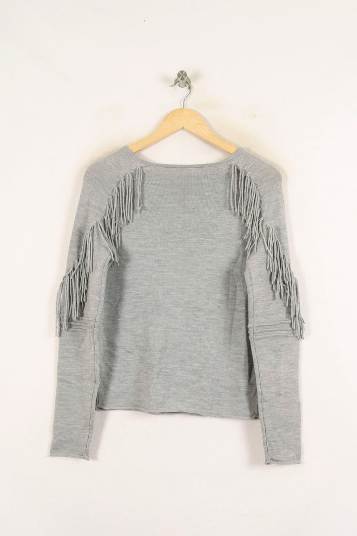 Pull Gris - Taille S/36 de la marque Bérénice | PARAD72941 - Vendu par Paradigme - Image 4