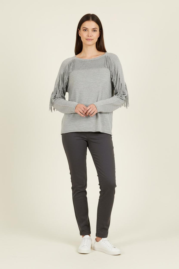 Pull Gris - Taille S/36 de la marque Bérénice | PARAD72941 - Vendu par Paradigme - Image 1