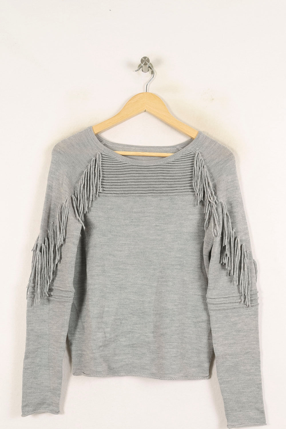 Pull Gris - Taille S/36 de la marque Bérénice | PARAD72941 - Vendu par Paradigme - Image 2