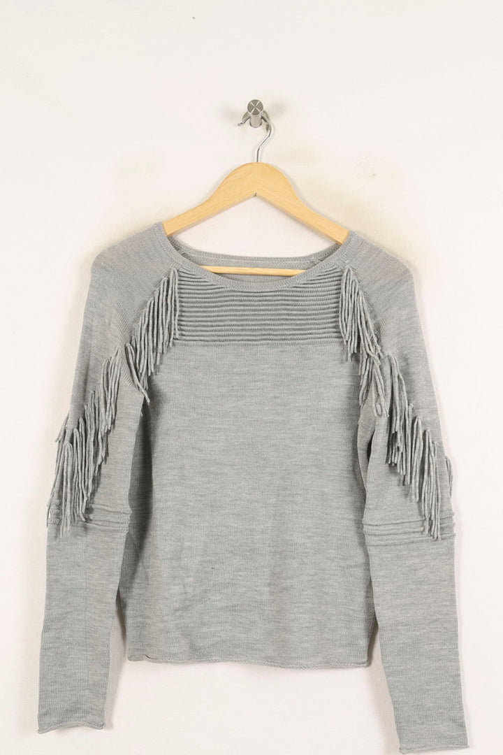 Pull Gris - Taille S/36 de la marque Bérénice | PARAD72941 - Vendu par Paradigme - Image 2