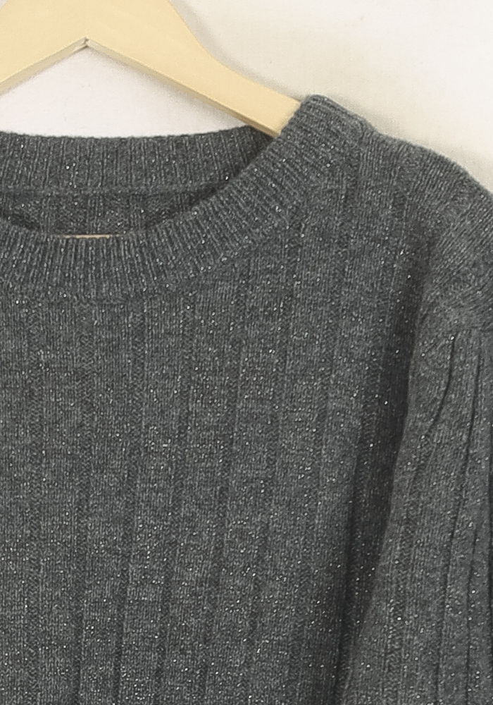 Pull Gris - Taille S/36 de la marque Bérénice | PARAD72945 - Vendu par Paradigme - Image 3