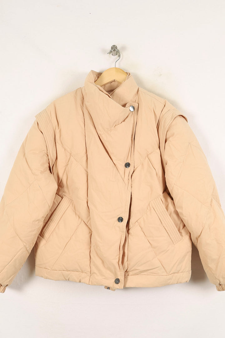 Doudoune Beige - Taille M/38 de la marque Bérénice | PARAD72947 - Vendu par Paradigme - Image 2