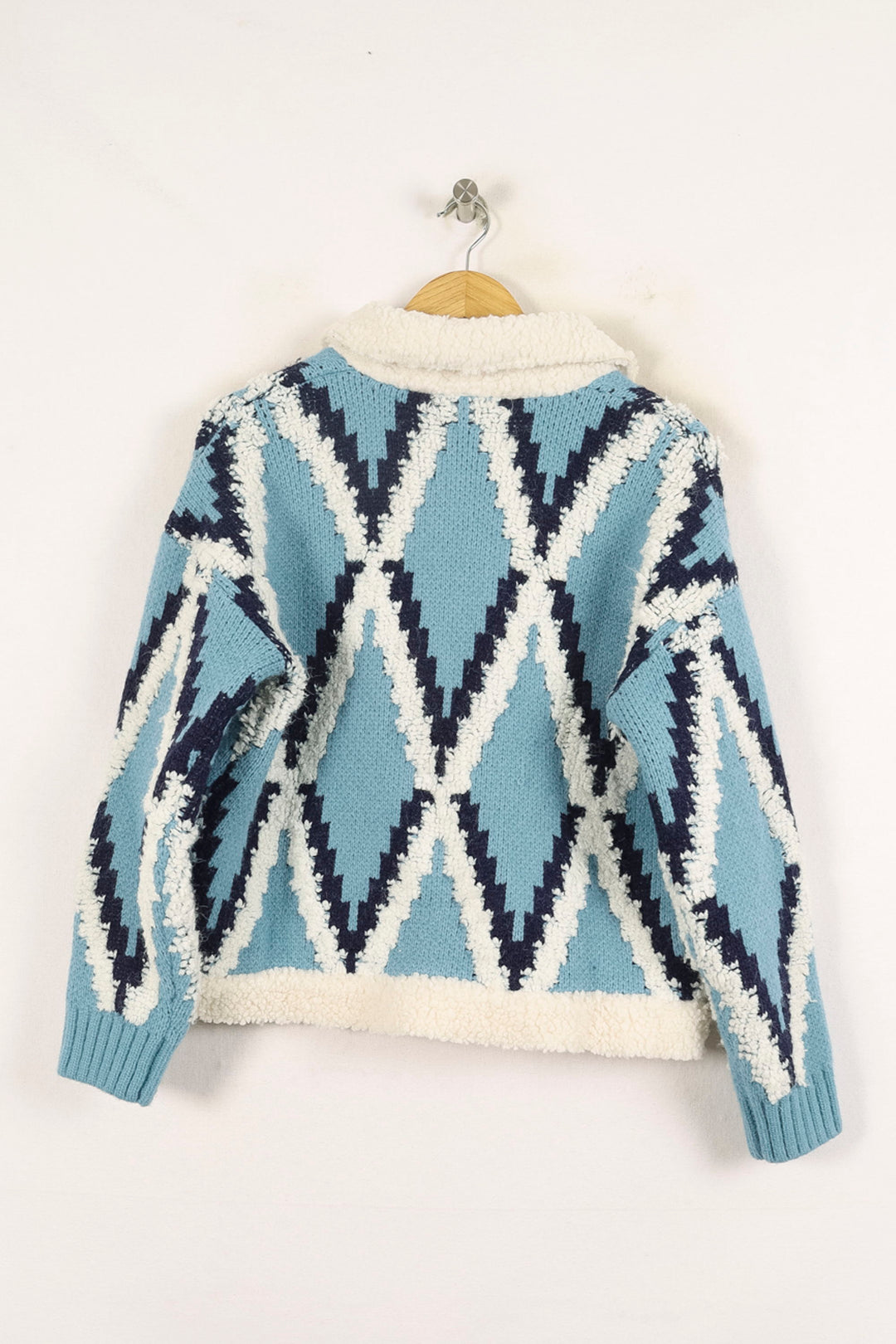 Veste Bleu et Blanc - Taille S/36 de la marque Bérénice | PARAD72951 - Vendu par Paradigme - Image 4