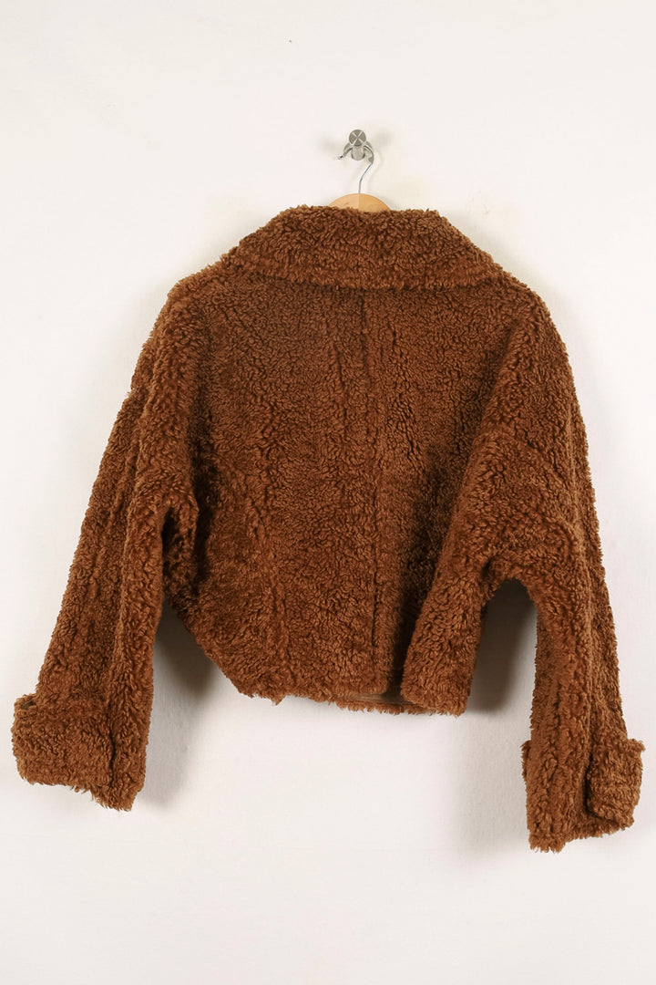 Veste En Laine Marron - Taille S/36 de la marque Bérénice | PARAD72954 - Vendu par Paradigme - Image 4
