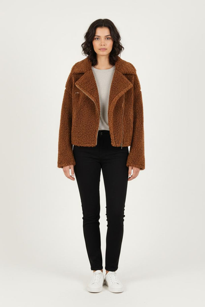 Veste En Laine Marron - Taille S/36 de la marque Bérénice | PARAD72954 - Vendu par Paradigme - Image 1