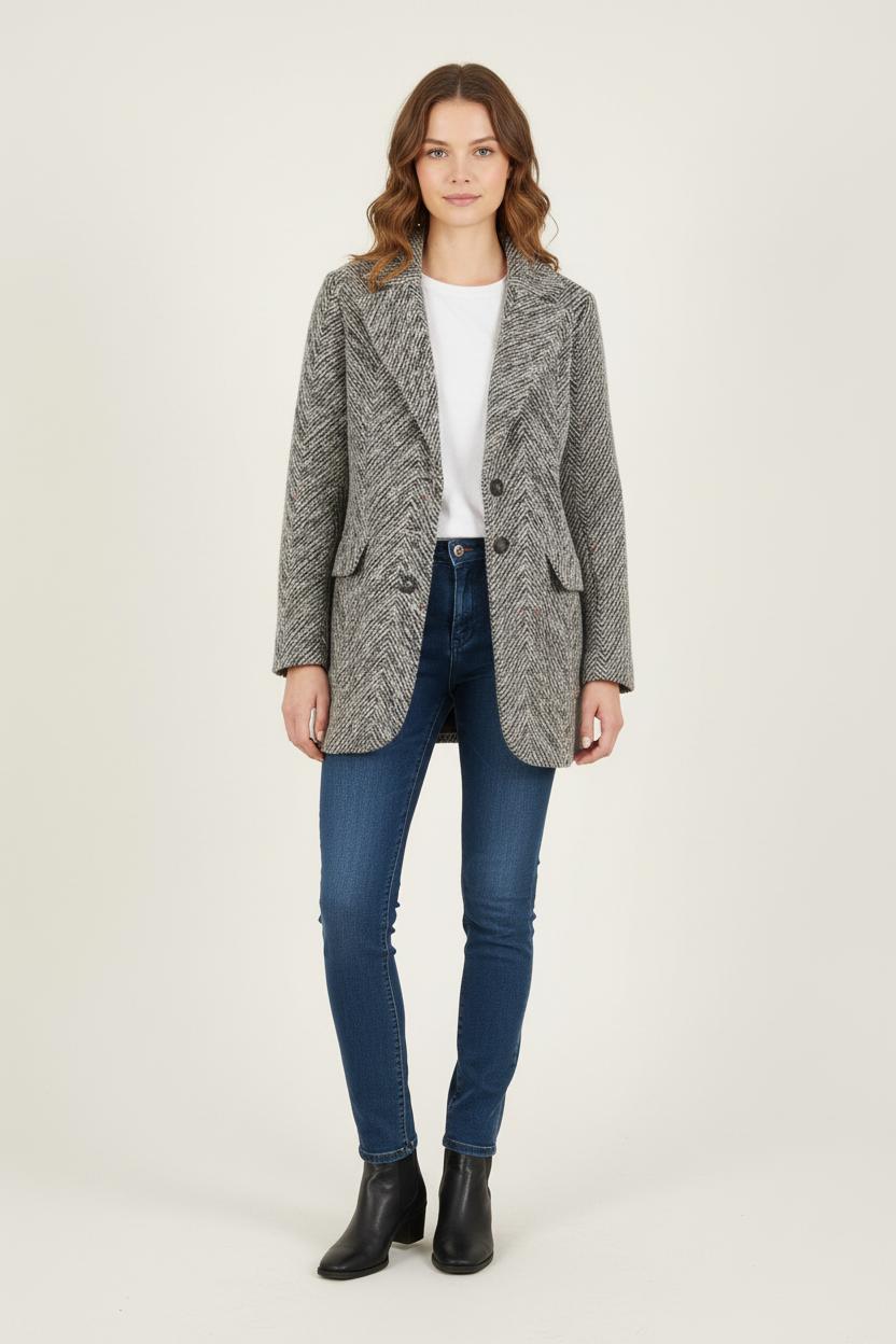 Blazer Multicolore - Taille S/36 de la marque Bérénice | PARAD72956 - Vendu par Paradigme - Image 1