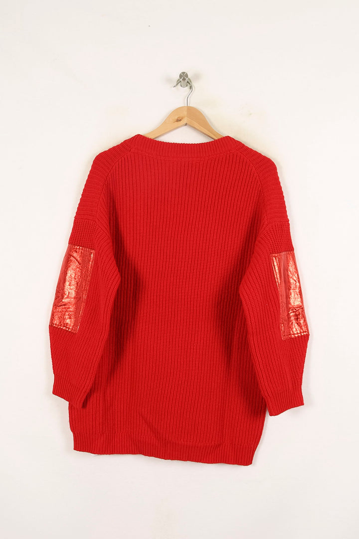 Pull Rouge - Taille S/36 de la marque Bérénice | PARAD72960 - Vendu par Paradigme - Image 4