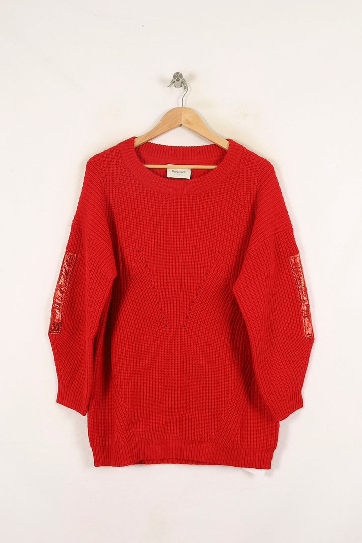 Pull Rouge - Taille S/36 de la marque Bérénice | PARAD72960 - Vendu par Paradigme - Image 2
