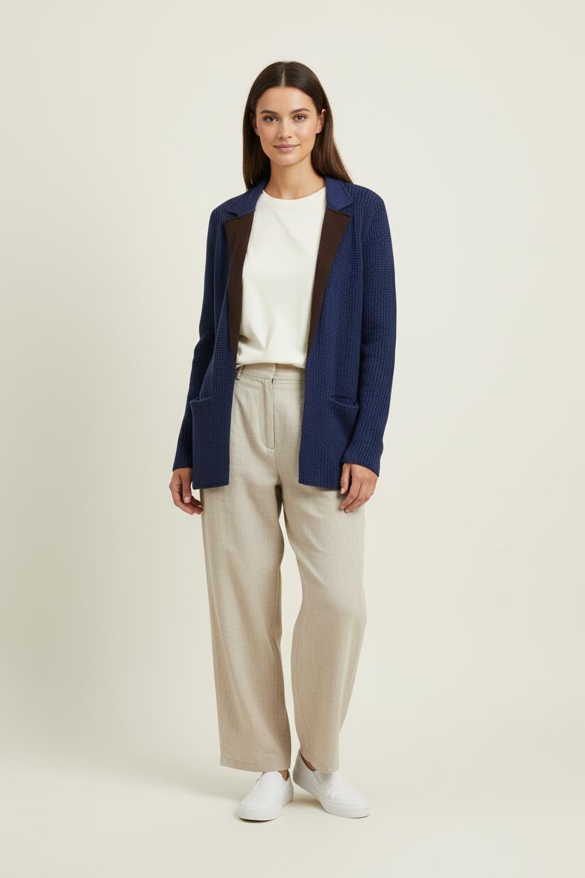 Blazer Bleu - Taille S/36 de la marque Bérénice | PARAD72961 - Vendu par Paradigme - Image 1