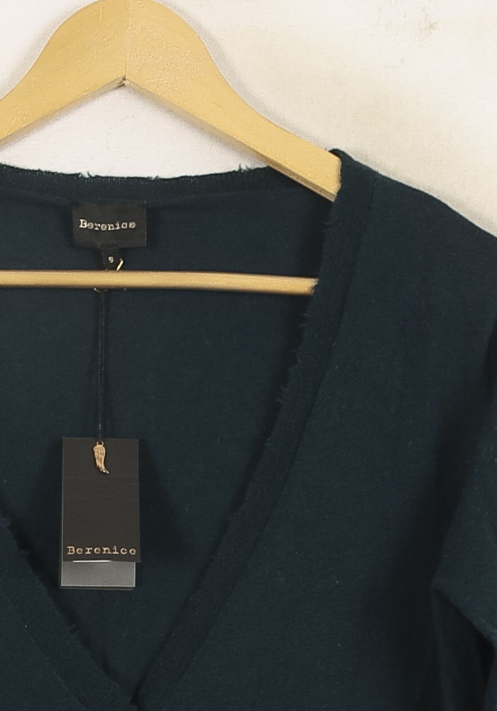 Cardigan Vert - Taille S/36 de la marque Bérénice | PARAD72962 - Vendu par Paradigme - Image 3
