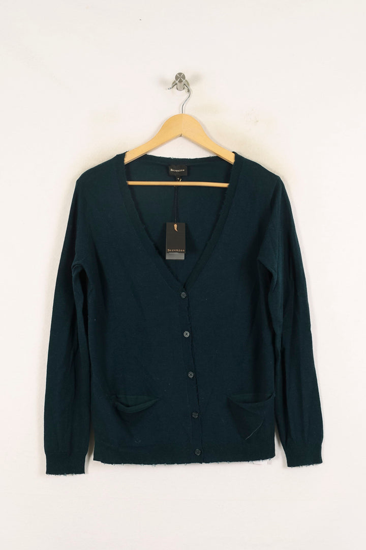 Cardigan Vert - Taille S/36 de la marque Bérénice | PARAD72962 - Vendu par Paradigme - Image 2