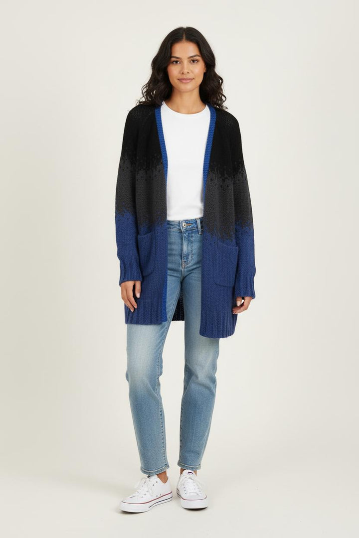 Gilet Bleu et Noir - Taille S/36 de la marque Bérénice | PARAD72963 - Vendu par Paradigme - Image 1