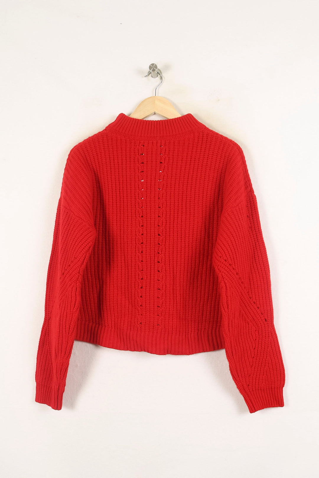 Pull Rouge - Taille S/36 de la marque Bérénice | PARAD72964 - Vendu par Paradigme - Image 4