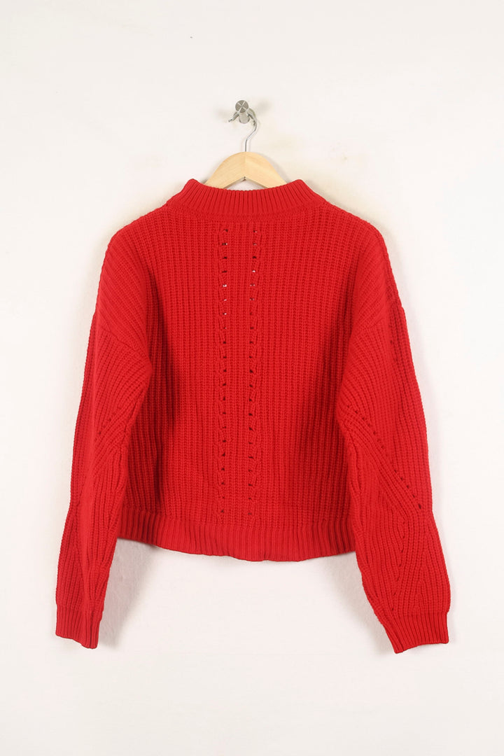 Pull Rouge - Taille S/36 de la marque Bérénice | PARAD72964 - Vendu par Paradigme - Image 4