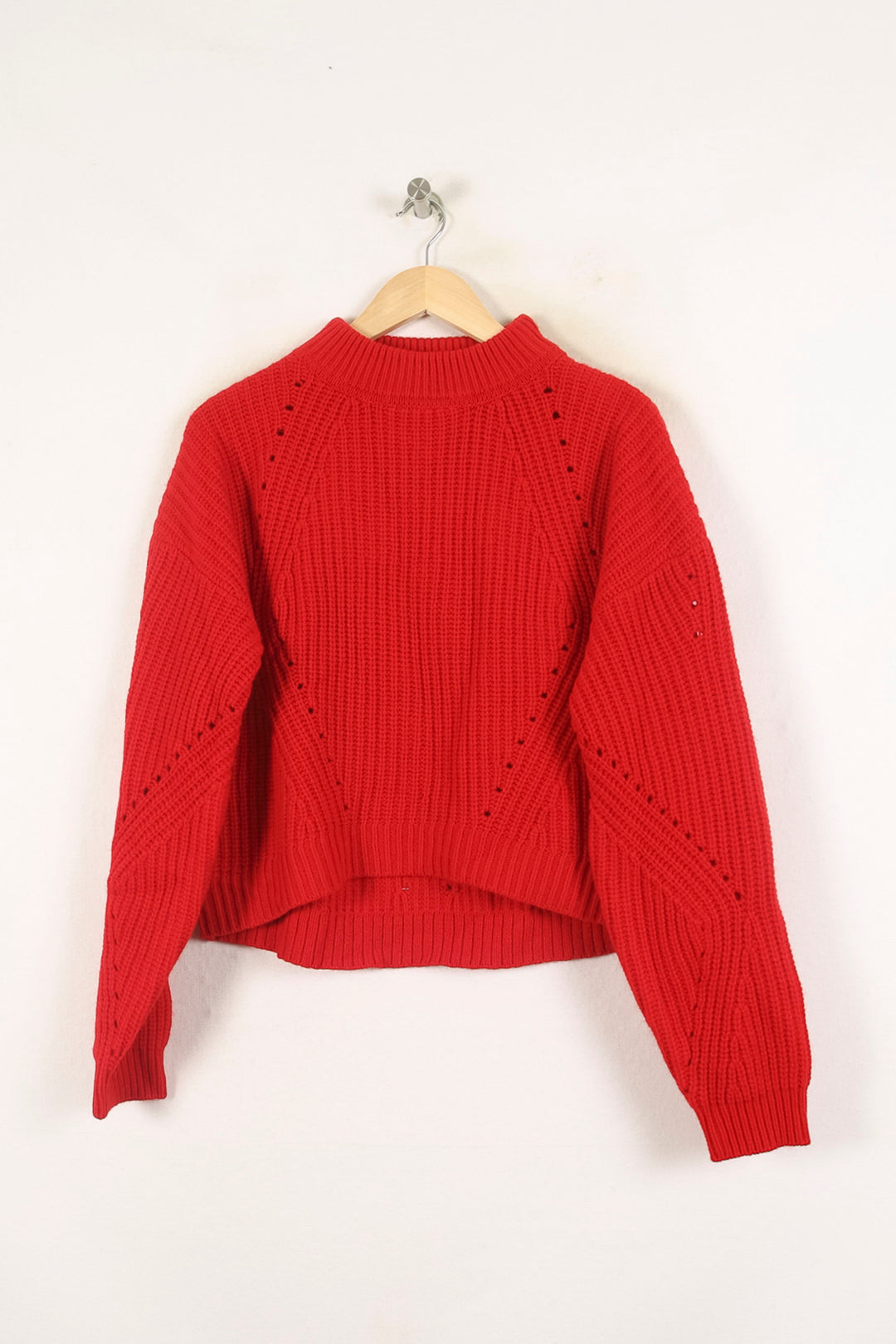 Pull Rouge - Taille S/36 de la marque Bérénice | PARAD72964 - Vendu par Paradigme - Image 2