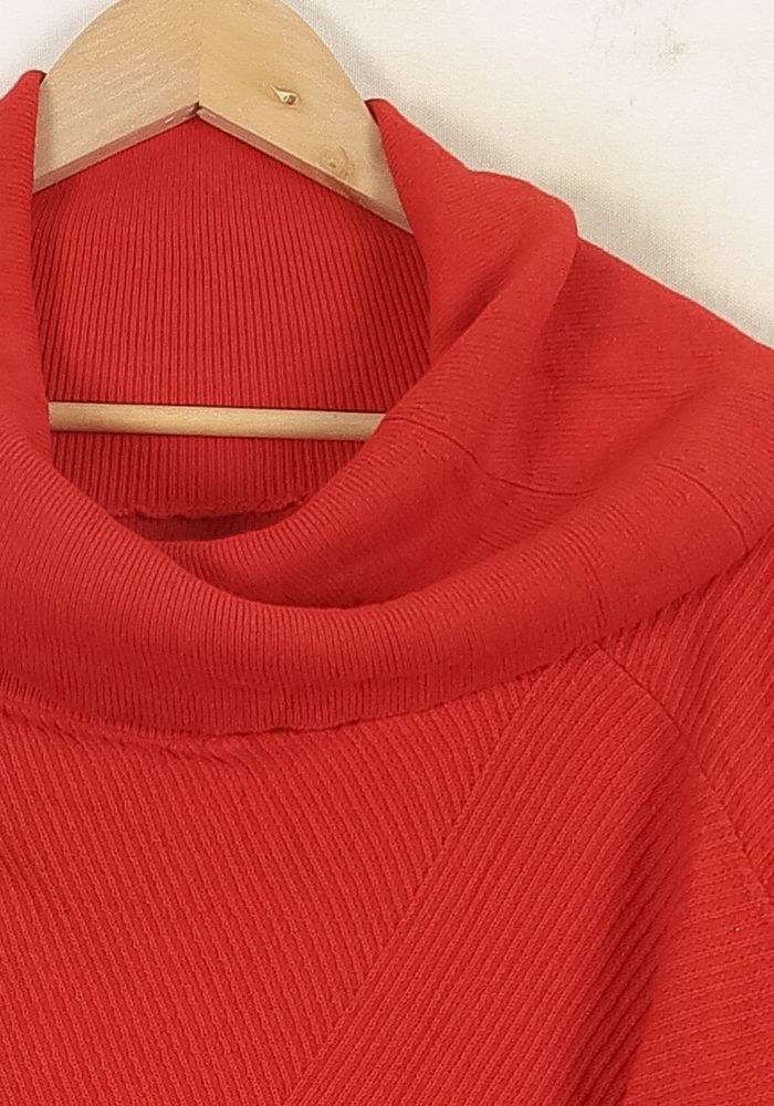 Pull Rouge - Taille S/36 de la marque Bérénice | PARAD72965 - Vendu par Paradigme - Image 3