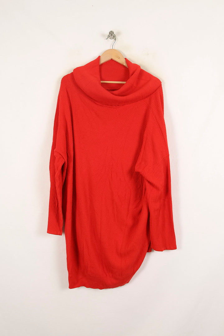 Pull Rouge - Taille S/36 de la marque Bérénice | PARAD72965 - Vendu par Paradigme - Image 2