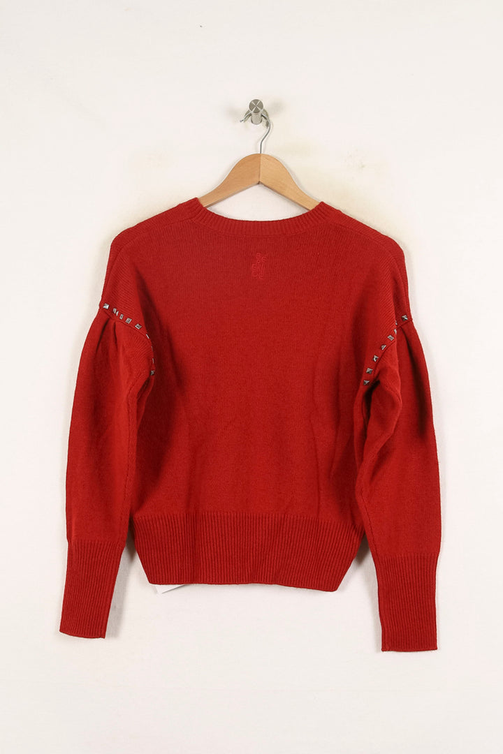 Pull Bordeaux - Taille XS/34 de la marque Bérénice | PARAD72966 - Vendu par Paradigme - Image 4