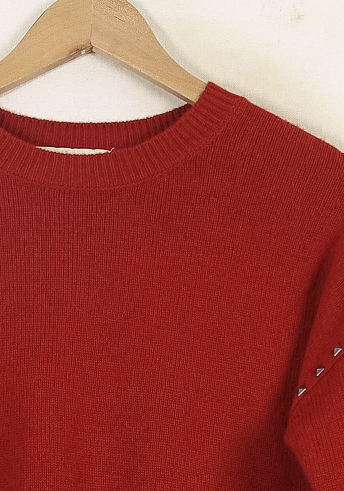 Pull Bordeaux - Taille XS/34 de la marque Bérénice | PARAD72966 - Vendu par Paradigme - Image 3