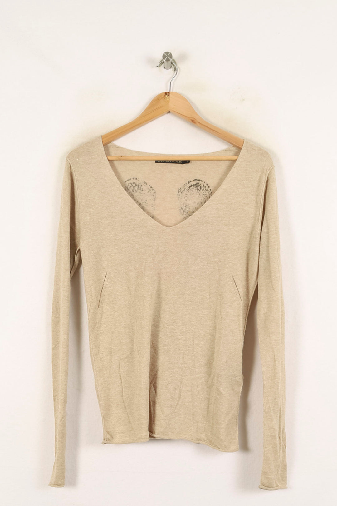 Pull Beige - Taille S/36 de la marque Bérénice | PARAD72970 - Vendu par Paradigme - Image 2