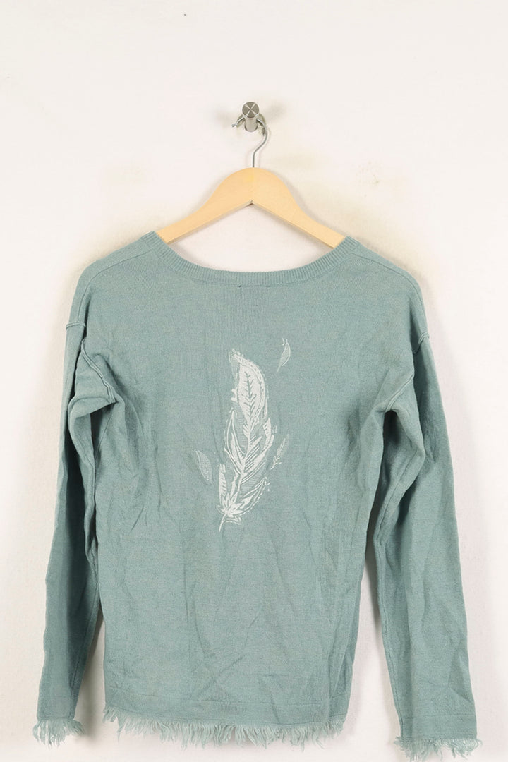 Pull Vert - Taille XS/34 de la marque Bérénice | PARAD72972 - Vendu par Paradigme - Image 4
