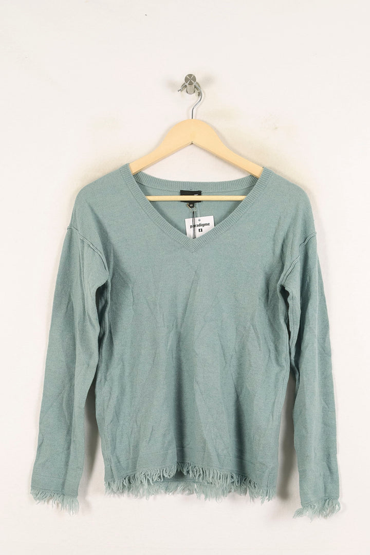 Pull Vert - Taille XS/34 de la marque Bérénice | PARAD72972 - Vendu par Paradigme - Image 2