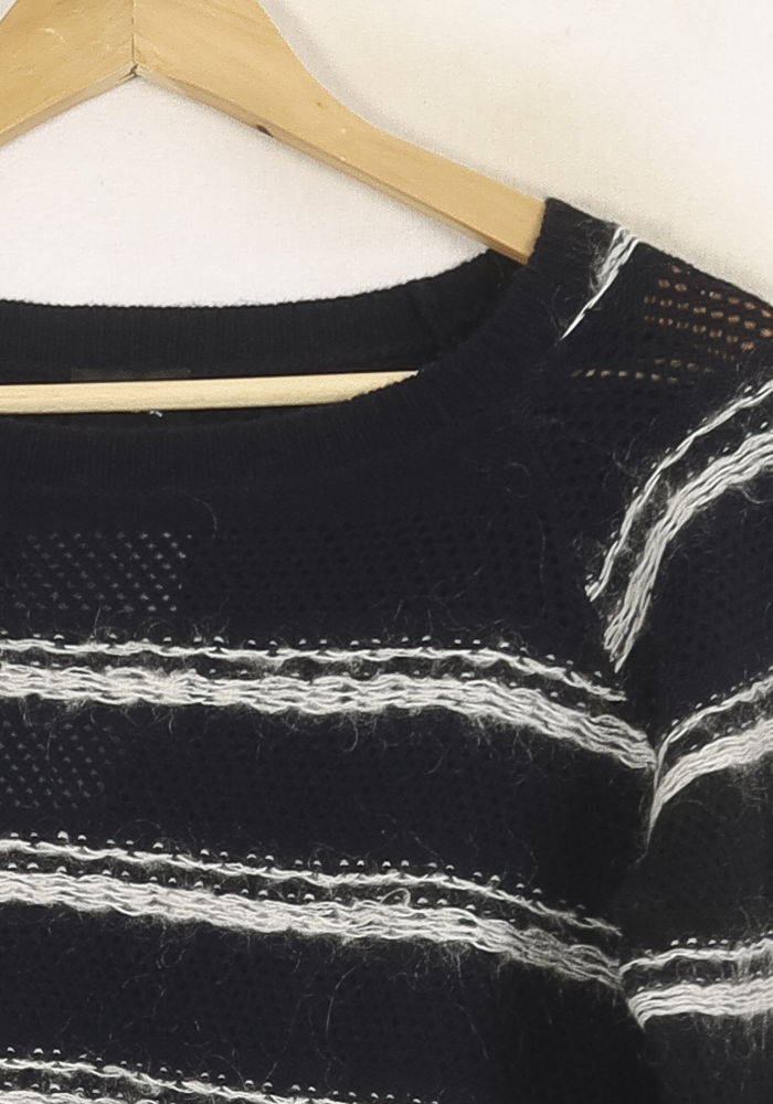 Pull Noir et Blanc - Taille S/36 de la marque Bérénice | PARAD72973 - Vendu par Paradigme - Image 3
