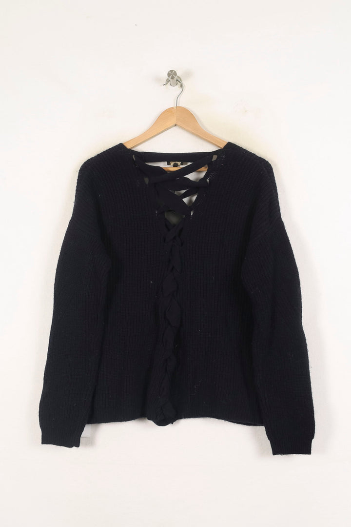 Pull Bleu - Taille S/36 de la marque Bérénice | PARAD72974 - Vendu par Paradigme - Image 4