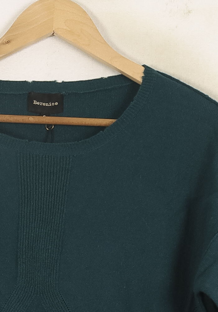 Pull Vert - Taille S/36 de la marque Bérénice | PARAD72975 - Vendu par Paradigme - Image 3