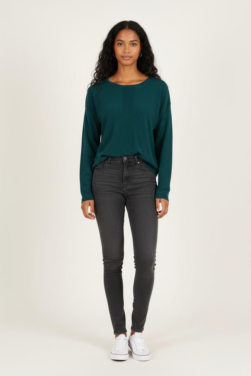 Pull Vert - Taille S/36 de la marque Bérénice | PARAD72975 - Vendu par Paradigme - Image 1