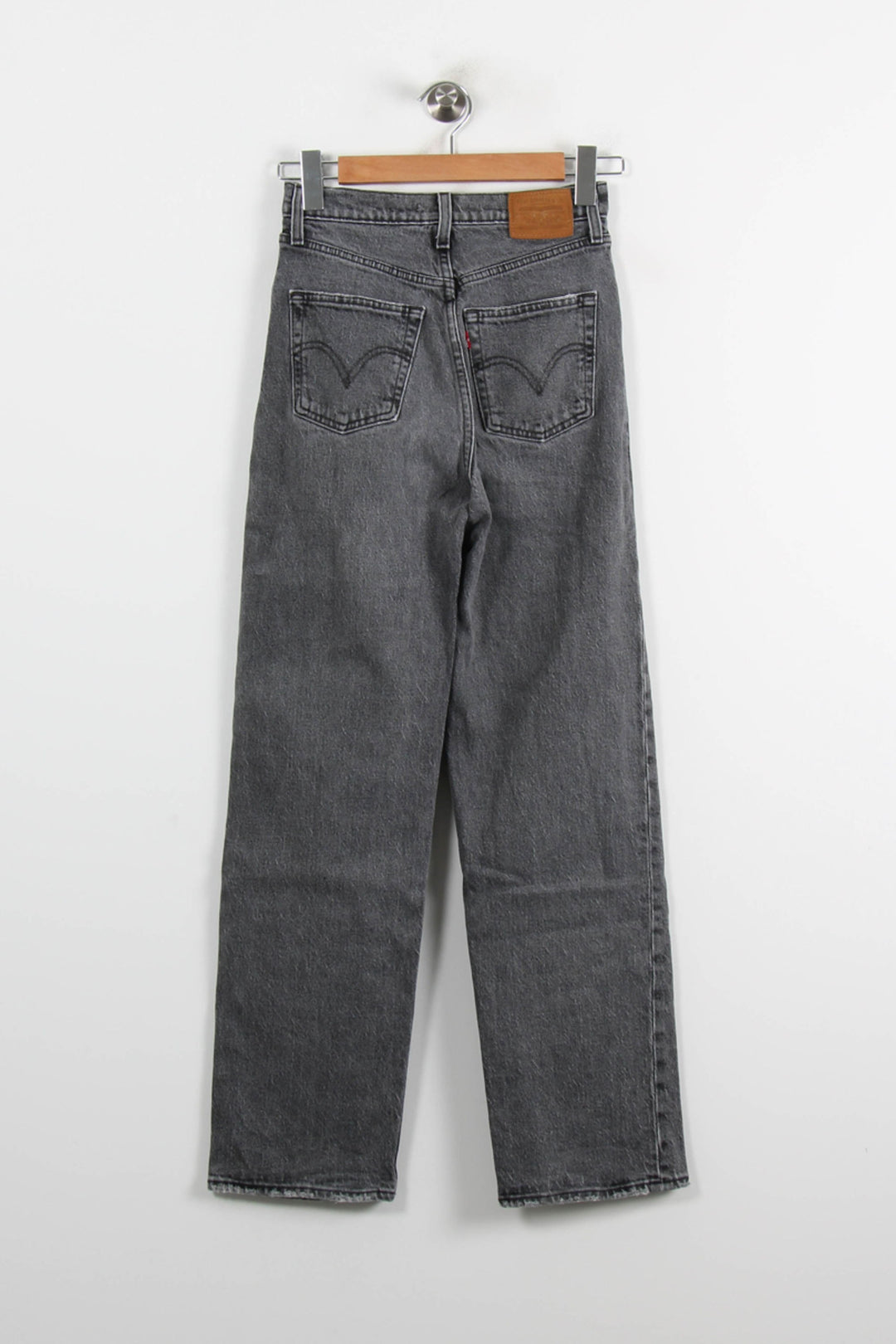 Jean Droit Gris - Taille XS/34 de la marque Levi's | PARAD72977 - Vendu par Paradigme - Image 4