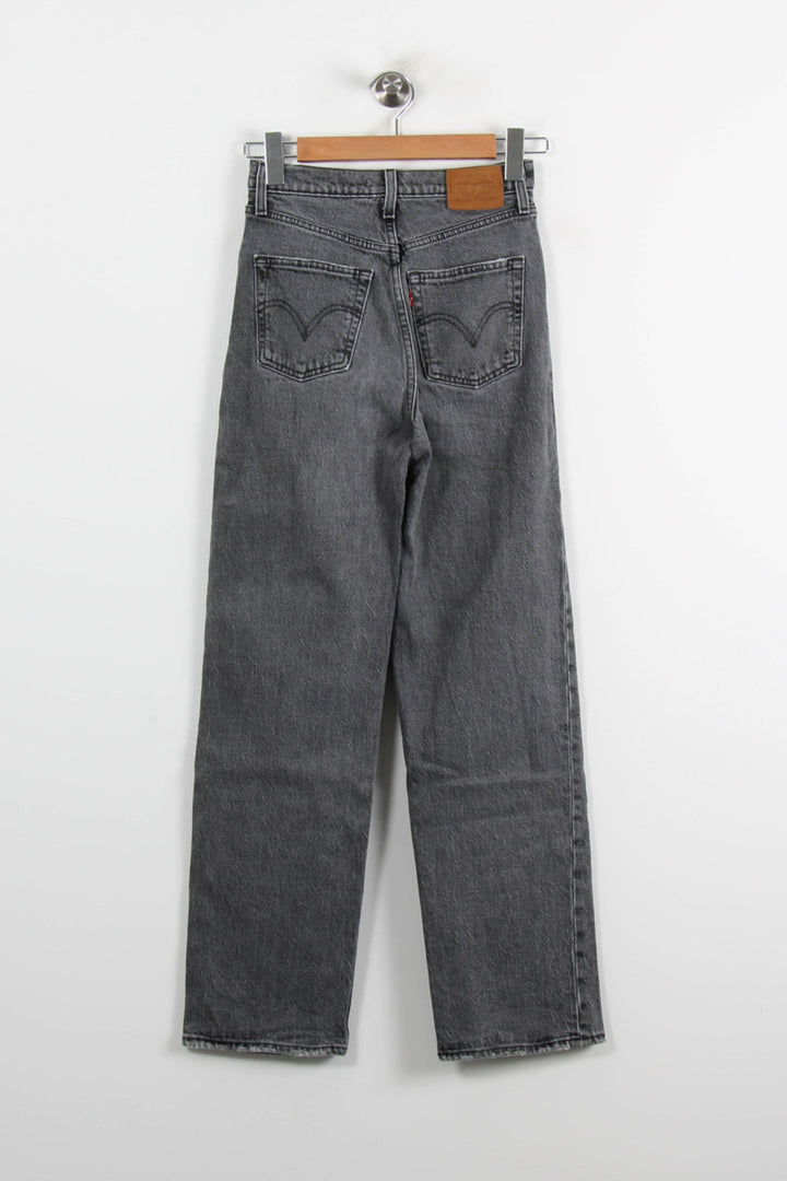 Jean Droit Gris - Taille XS/34 de la marque Levi's | PARAD72977 - Vendu par Paradigme - Image 4
