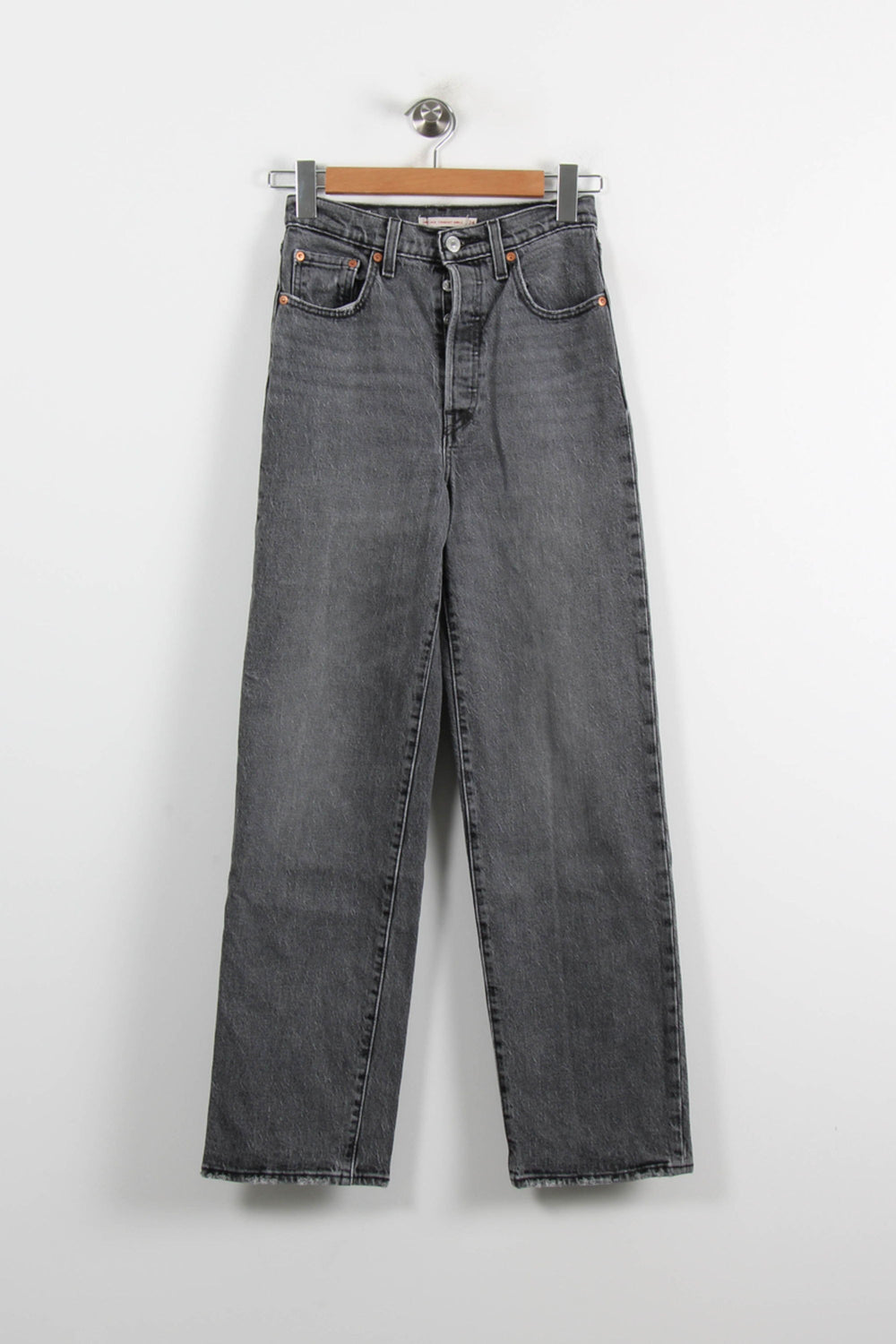 Jean Droit Gris - Taille XS/34 de la marque Levi's | PARAD72977 - Vendu par Paradigme - Image 2