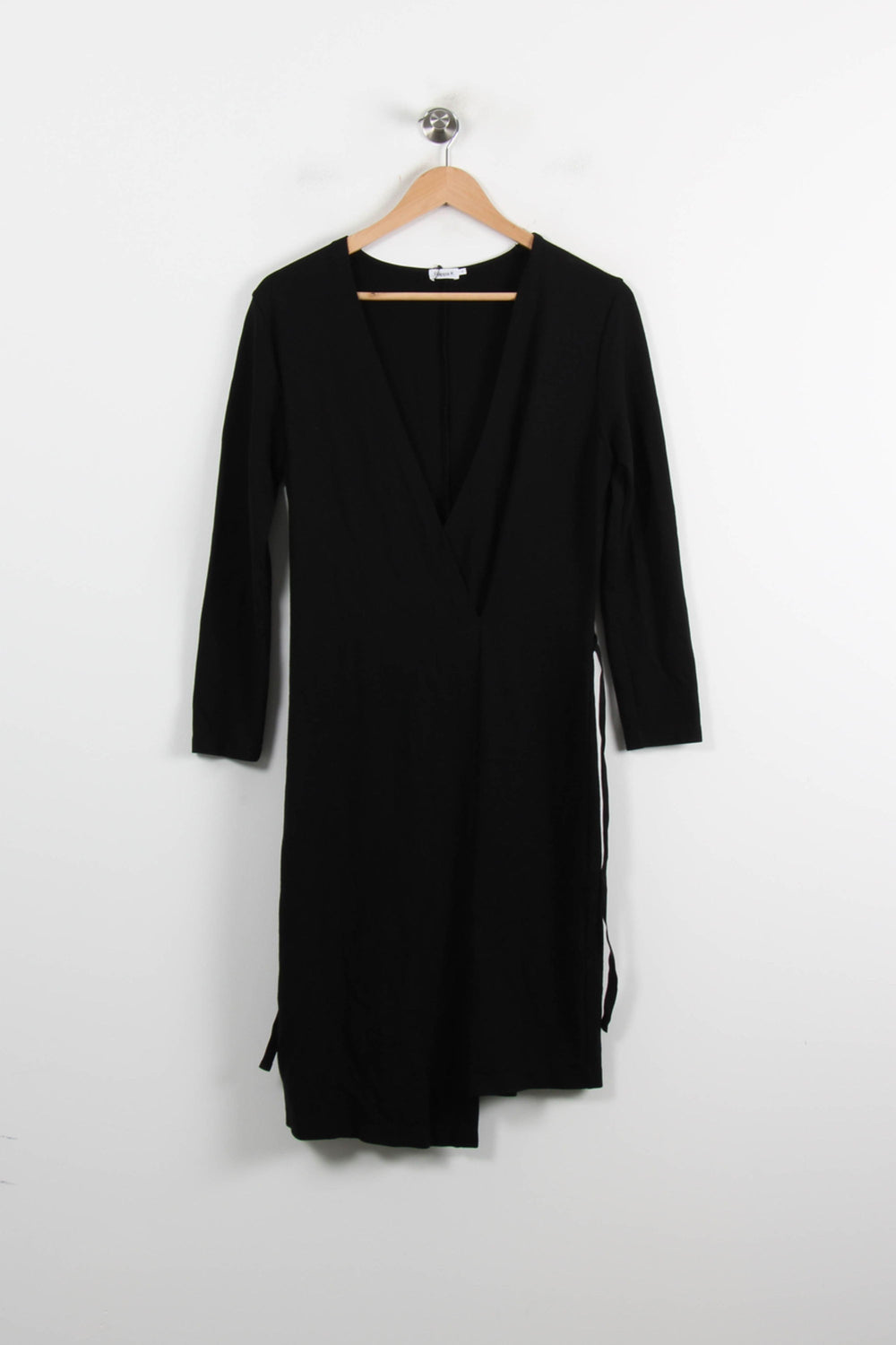 Robe Portefeuille Noire - Taille S/36 de la marque Filippa K | PARAD72986 - Vendu par Paradigme - Image 2