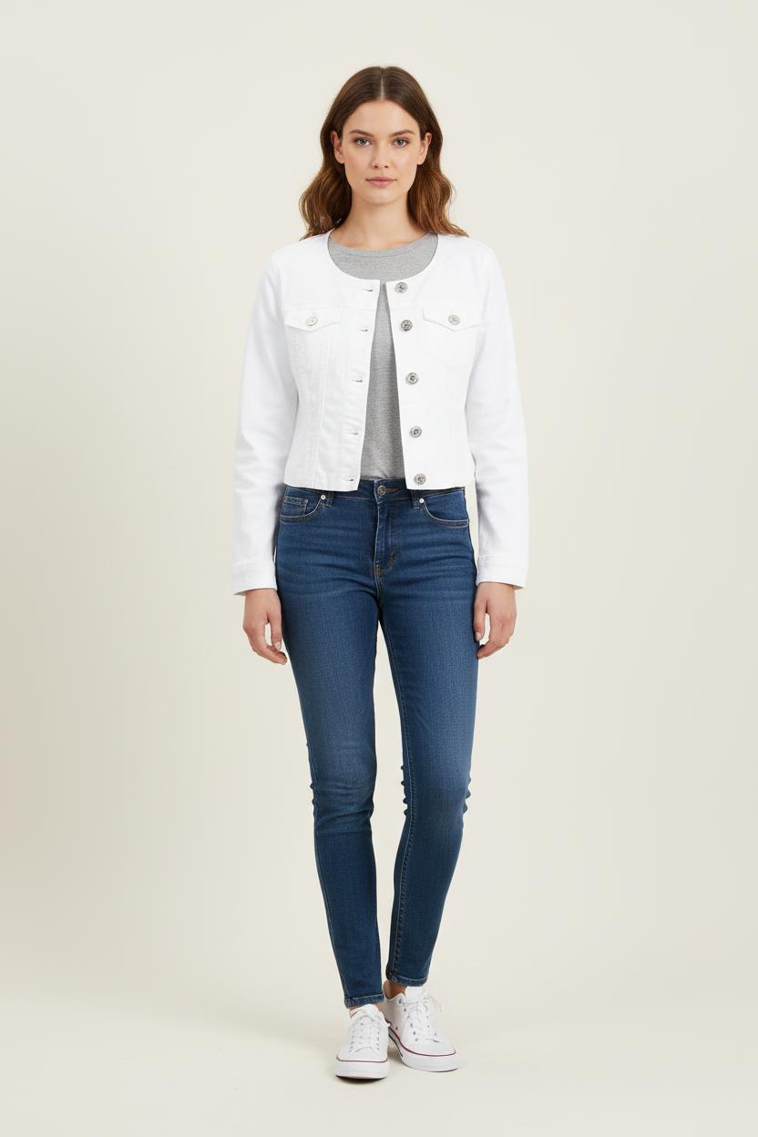 Veste Blanche - Taille S/36 de la marque Liu Jo | PARAD73003 - Vendu par Paradigme - Image 1