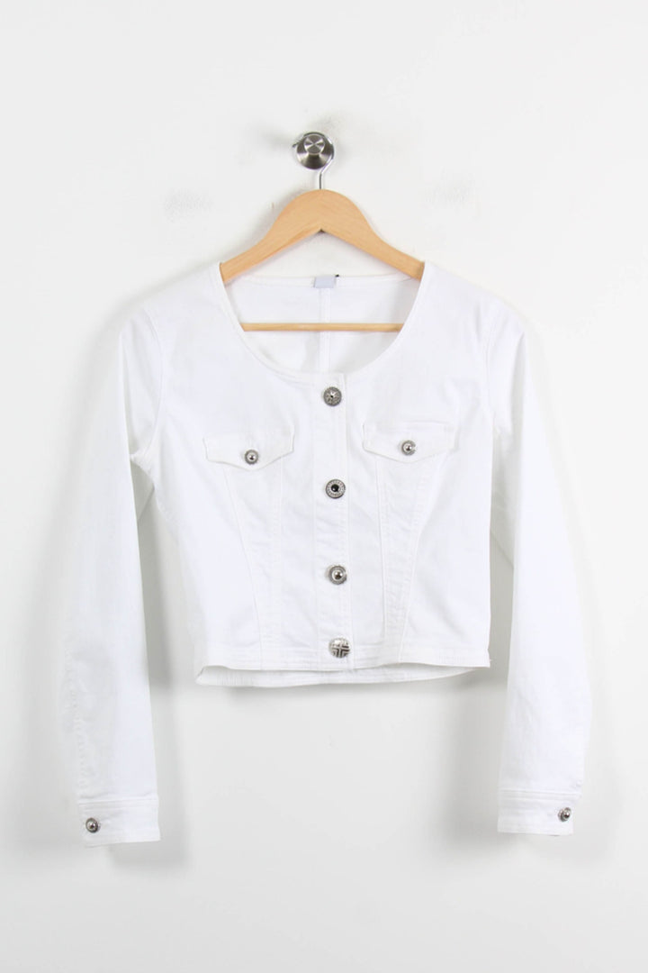 Veste Blanche - Taille S/36 de la marque Liu Jo | PARAD73003 - Vendu par Paradigme - Image 2