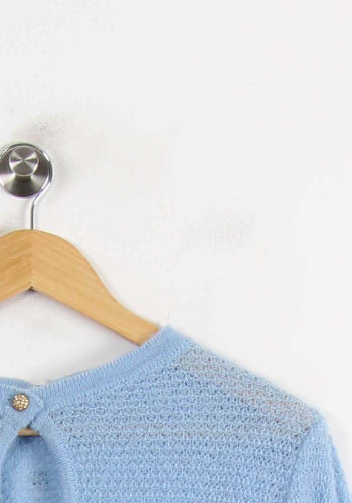 Pull Bleu - Taille XS/34 de la marque Imprevu | PARAD73007 - Vendu par Paradigme - Image 3